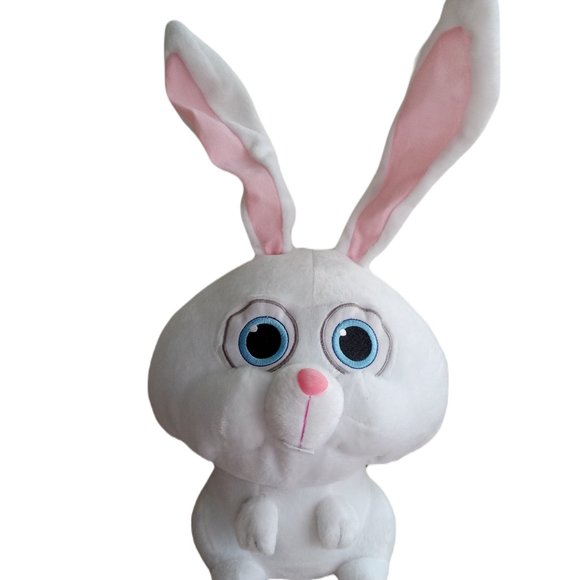 The Secret Life of Pets Snowball Bunny Rabbit Toy 14" Soft Plush White - Picture 8 of 8
